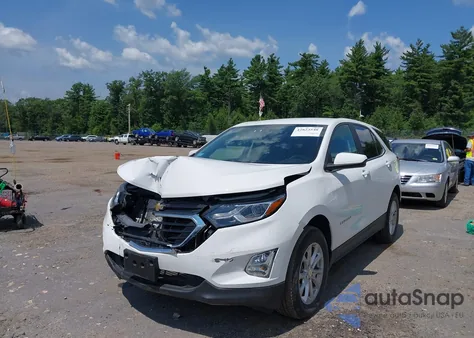 2021 Chevrolet Equinox Awd Lt из США, поврежденный, VIN 3GNAXUEV8ML369264